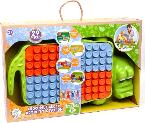 crocodile block activity station