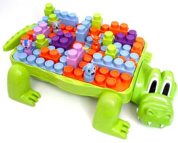crocodile block activity station